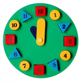 Little Genius BC09 Circular Green Learning Clock